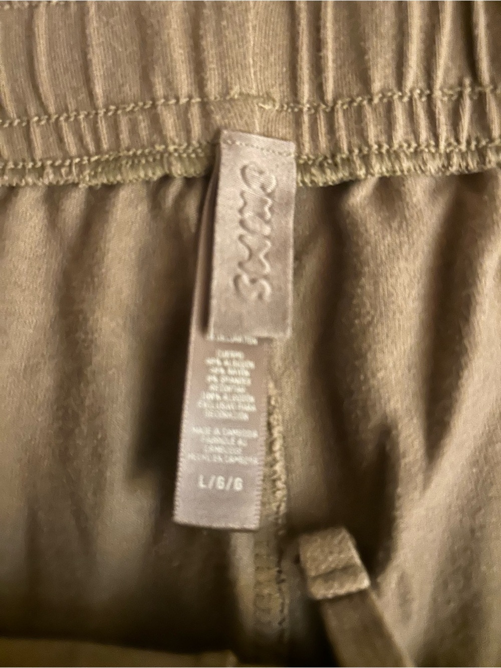 SKIMS Men's wide leg lounge pants in dark tan